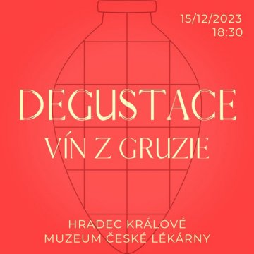 Degustace vín z Gruzie v Muzeu české lékárny